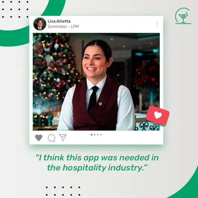 I think this app was needed in the hospitality industry.